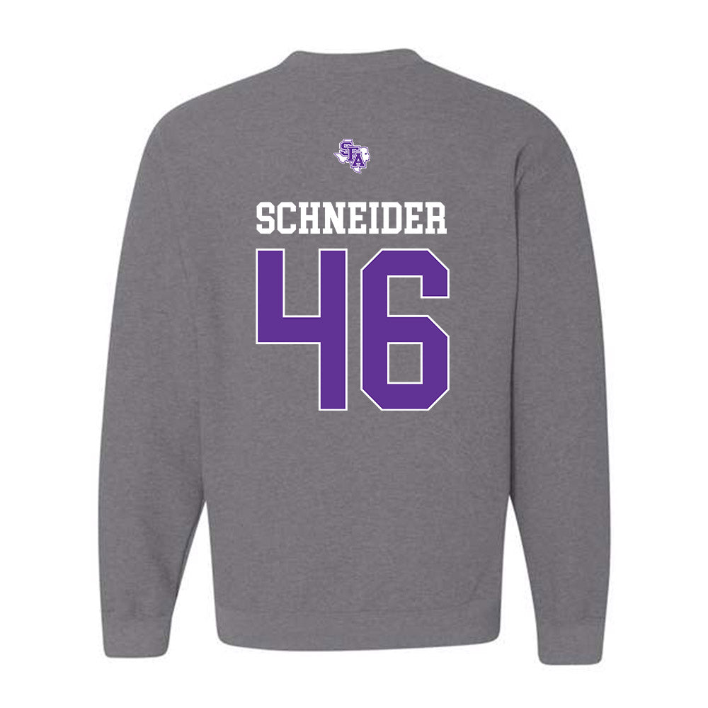 SFA - NCAA Baseball : Cooper Schneider - Crewneck Sweatshirt-1