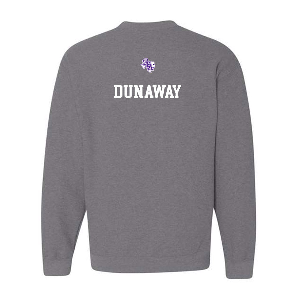 SFA - NCAA Men's Golf : Cayden Dunaway - Crewneck Sweatshirt-1