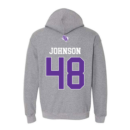 SFA - NCAA Football : Broderick Johnson - Hooded Sweatshirt-1