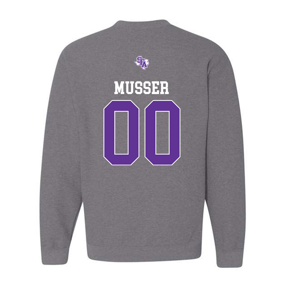 SFA - NCAA Women's Soccer : Brandie Musser - Crewneck Sweatshirt-1