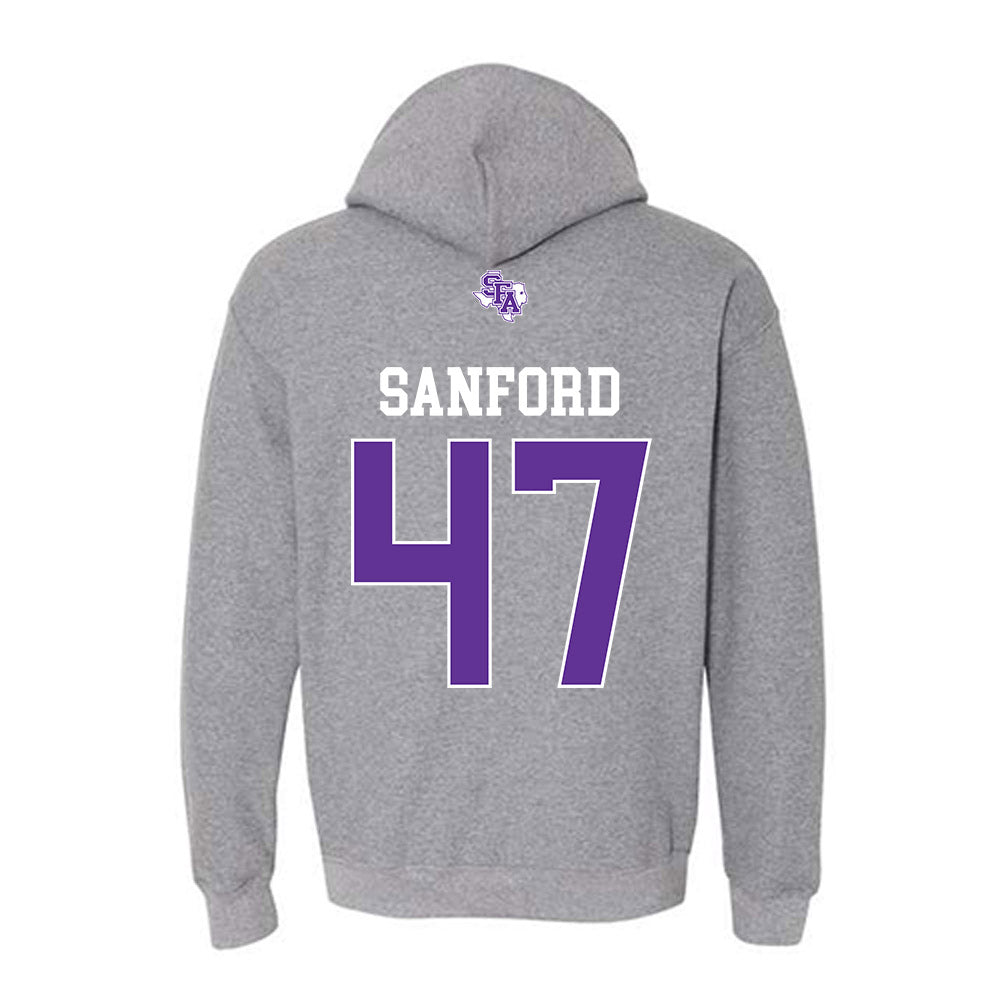 SFA - NCAA Football : Tug Sanford - Hooded Sweatshirt-1