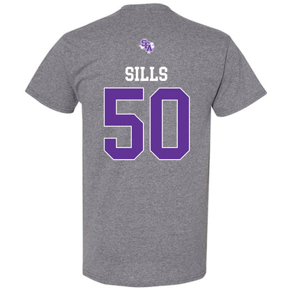 SFA - NCAA Football : Wiley Sills - T-Shirt-1