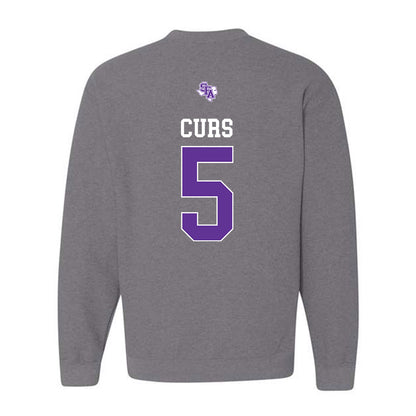 SFA - NCAA Baseball : River Curs - Crewneck Sweatshirt-1