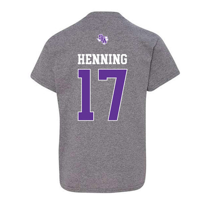 SFA - NCAA Baseball : Mark Henning - Youth T-Shirt-1