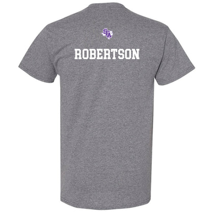 SFA - NCAA Men's Golf : Zach Robertson - T-Shirt-1