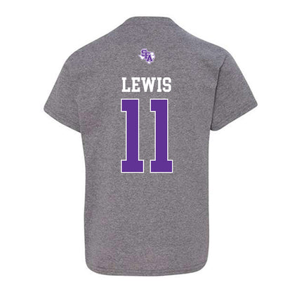SFA - NCAA Football : Lane Lewis - Youth T-Shirt-1