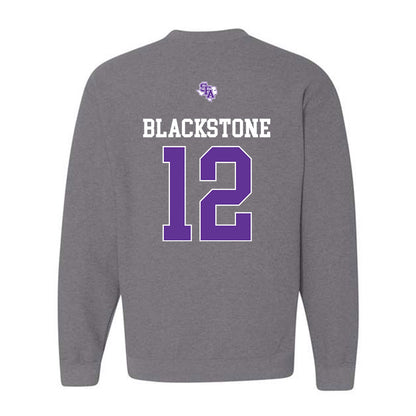 SFA - NCAA Women's Basketball : Faith Blackstone - Crewneck Sweatshirt-1
