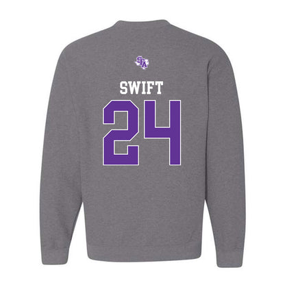 SFA - NCAA Baseball : Julian Swift - Crewneck Sweatshirt-1