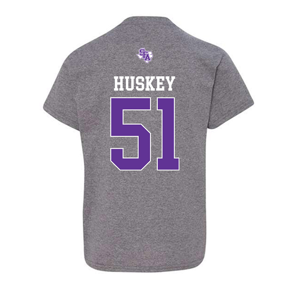 SFA - NCAA Baseball : Andrew Huskey - Youth T-Shirt-1