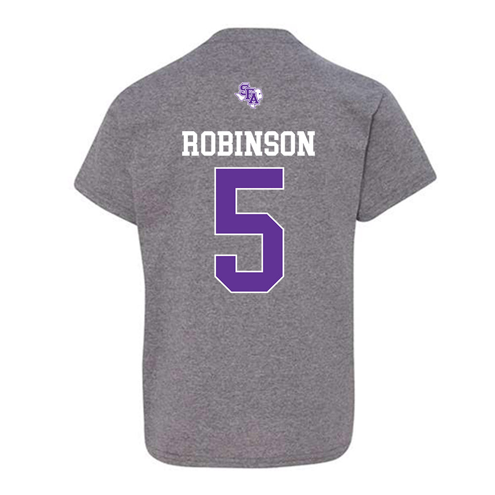 SFA - NCAA Women's Soccer : Rachel Robinson - Youth T-Shirt-1