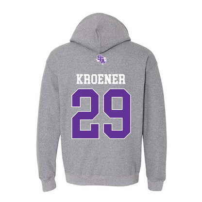 SFA - NCAA Football : Leon Kroener - Hooded Sweatshirt-1