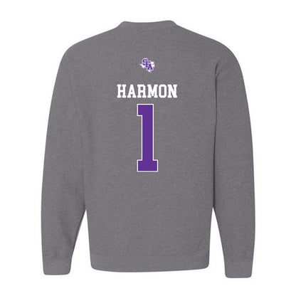 SFA - NCAA Football : Bruce Harmon - Crewneck Sweatshirt-1