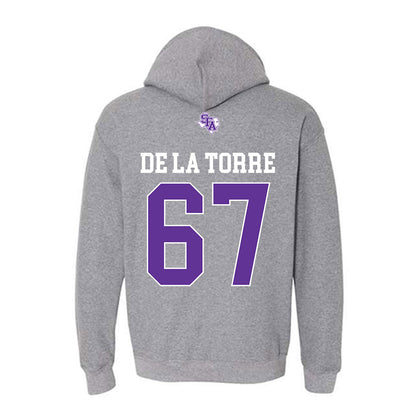 SFA - NCAA Football : Kolt De La Torre - Hooded Sweatshirt-1