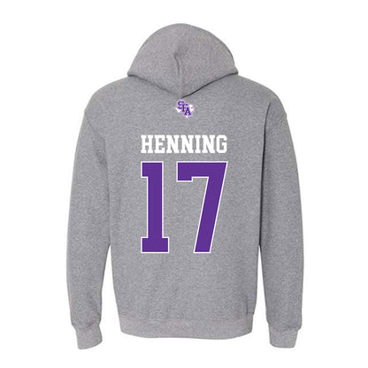 SFA - NCAA Baseball : Mark Henning - Hooded Sweatshirt-1