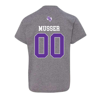 SFA - NCAA Women's Soccer : Brandie Musser - Youth T-Shirt-1