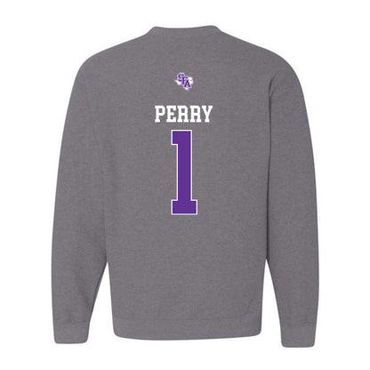 SFA - NCAA Women's Basketball : Myka Perry - Crewneck Sweatshirt-1