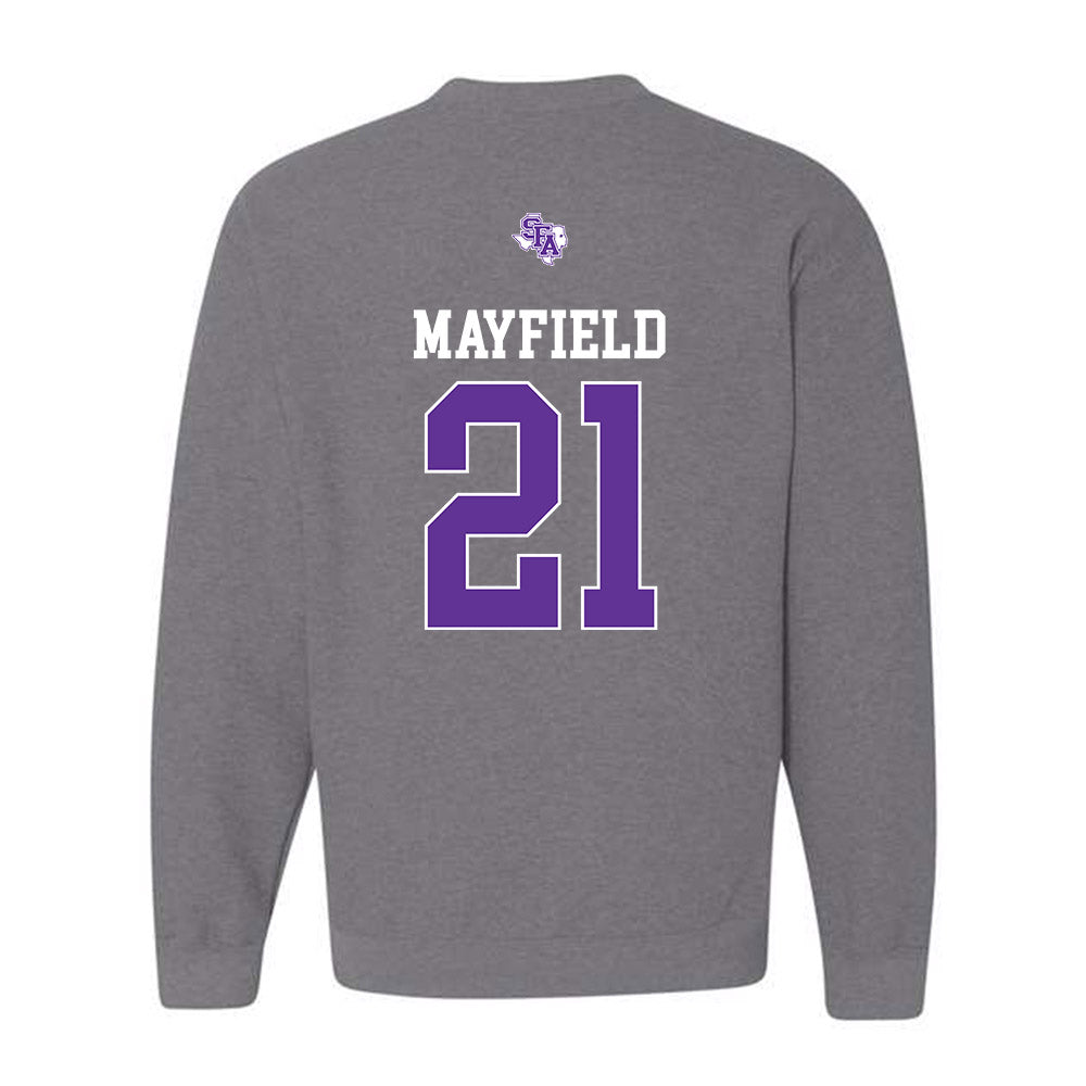 SFA - NCAA Football : Jayvin Mayfield - Crewneck Sweatshirt-1