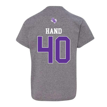 SFA - NCAA Football : Jacob Hand - Youth T-Shirt-1
