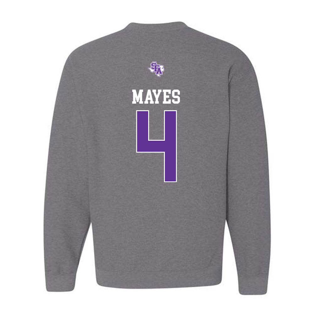 SFA - NCAA Men's Basketball : Ethan Mayes - Crewneck Sweatshirt-1