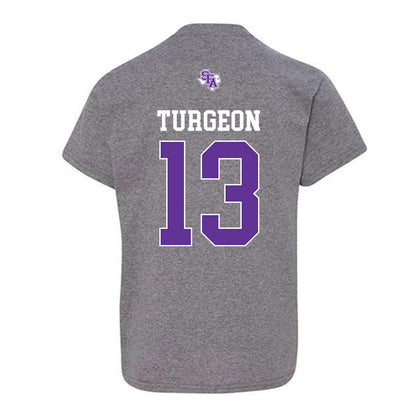 SFA - NCAA Baseball : Dante Turgeon - Youth T-Shirt-1