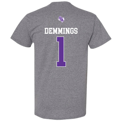 SFA - NCAA Football : Charles Demmings - T-Shirt-1