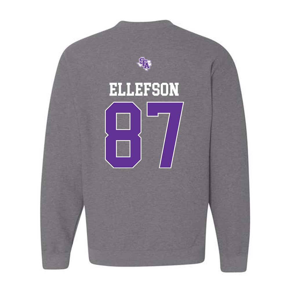 SFA - NCAA Football : Riley Ellefson - Crewneck Sweatshirt-1