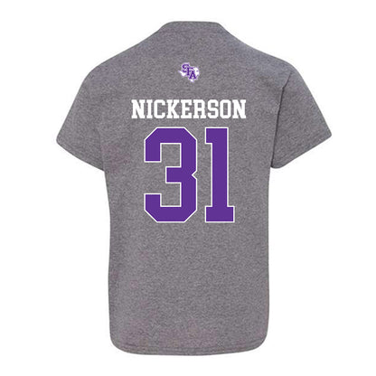 SFA - NCAA Baseball : Trent Nickerson - Youth T-Shirt-1