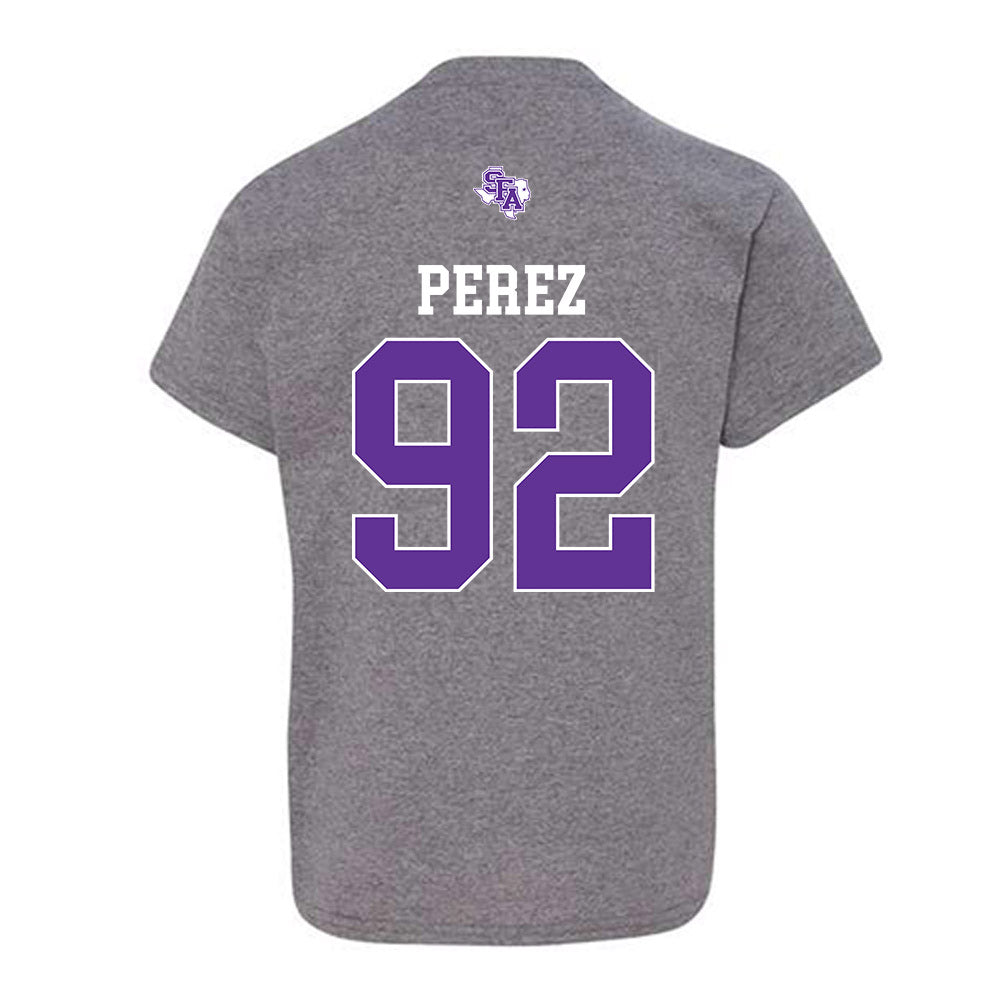 SFA - NCAA Football : Nicholas Perez - Youth T-Shirt-1