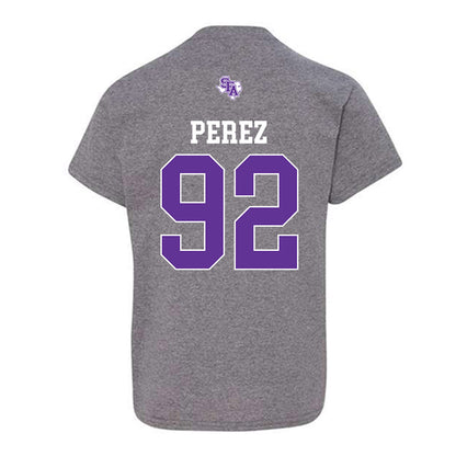 SFA - NCAA Football : Nicholas Perez - Youth T-Shirt-1