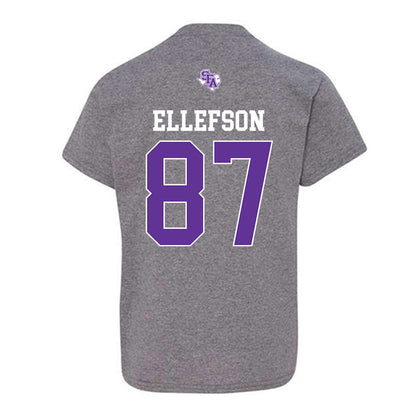 SFA - NCAA Football : Riley Ellefson - Youth T-Shirt-1