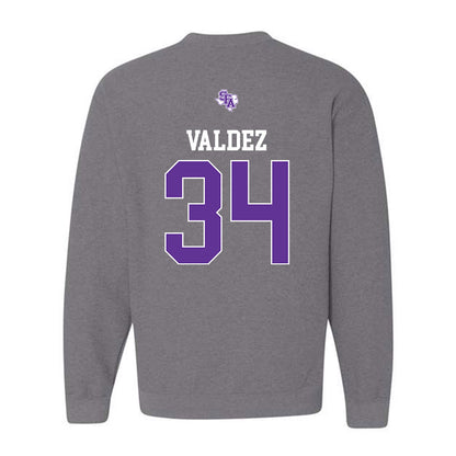 SFA - NCAA Baseball : Jonathan Valdez - Crewneck Sweatshirt-1