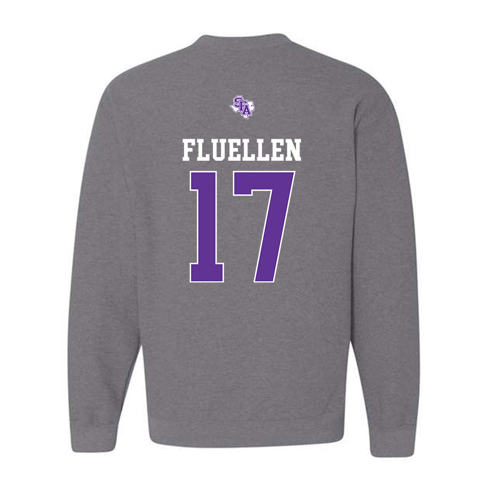 SFA - NCAA Football : Rohan Fluellen - Crewneck Sweatshirt-1