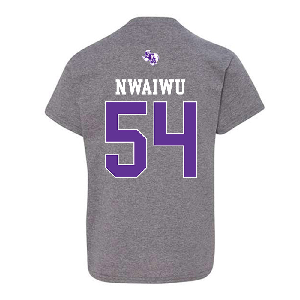 SFA - NCAA Football : Chimdia Nwaiwu - Youth T-Shirt-1