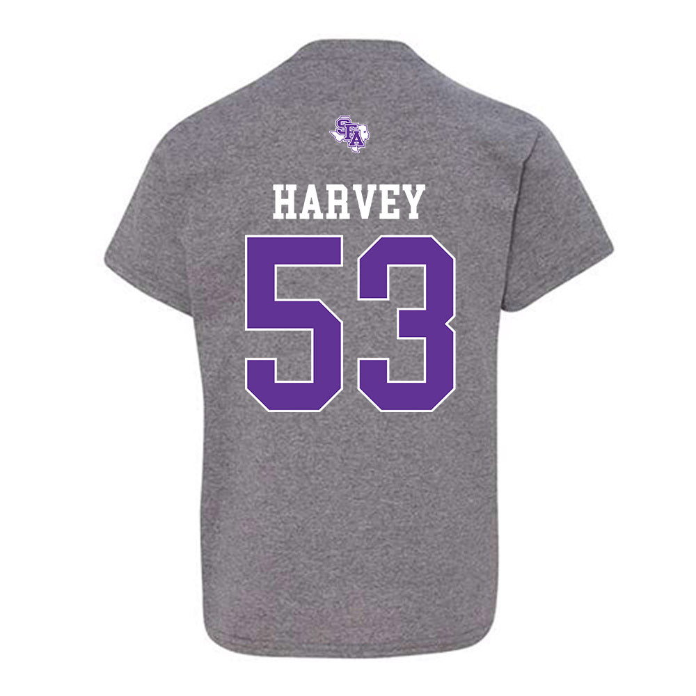 SFA - NCAA Football : Jamiah Harvey - Youth T-Shirt-1