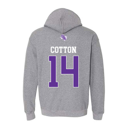 SFA - NCAA Football : Josiah Cotton - Hooded Sweatshirt-1