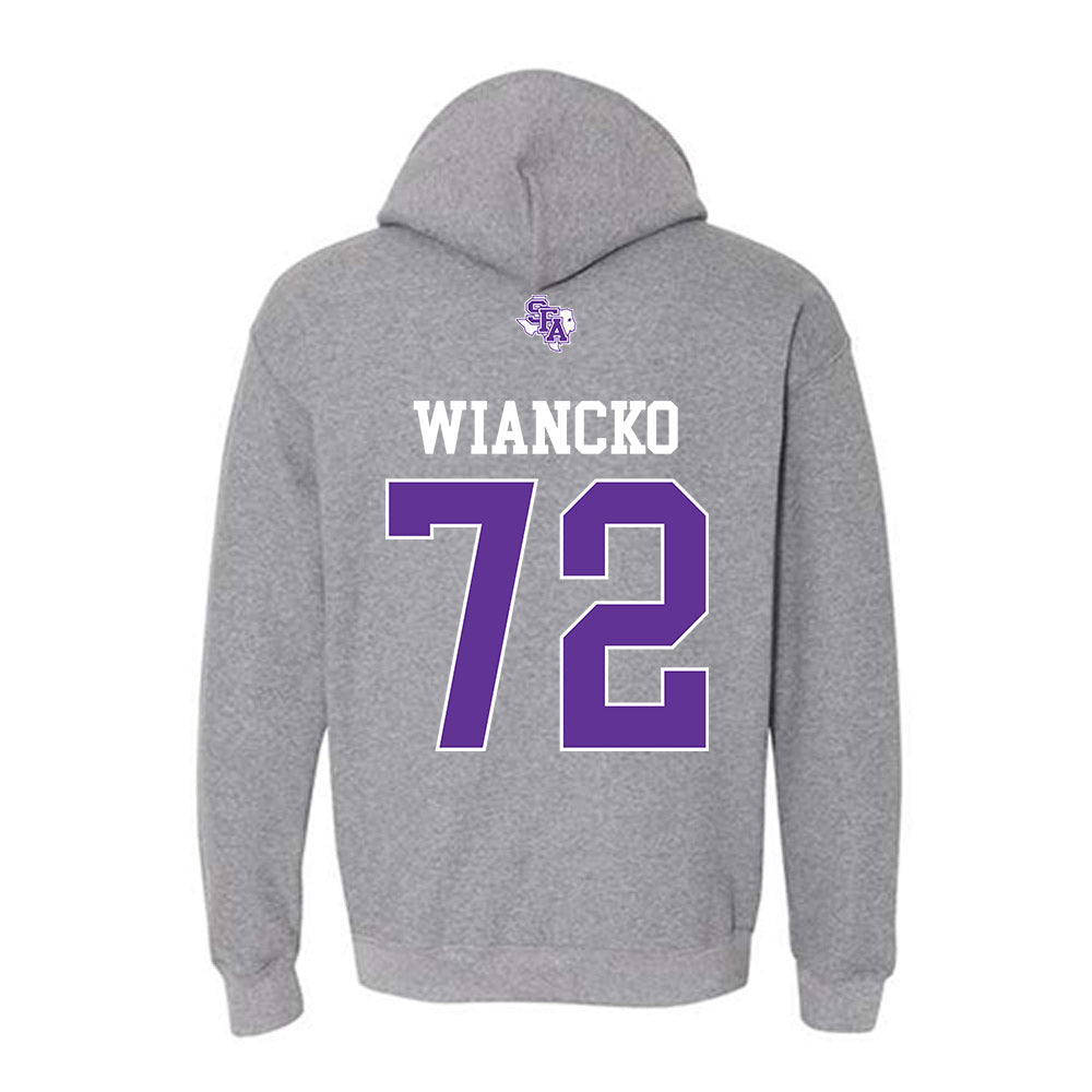 SFA - NCAA Football : Darren Wiancko - Hooded Sweatshirt-1