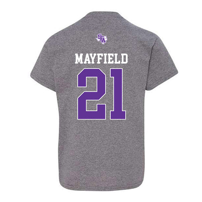 SFA - NCAA Football : Jayvin Mayfield - Youth T-Shirt-1