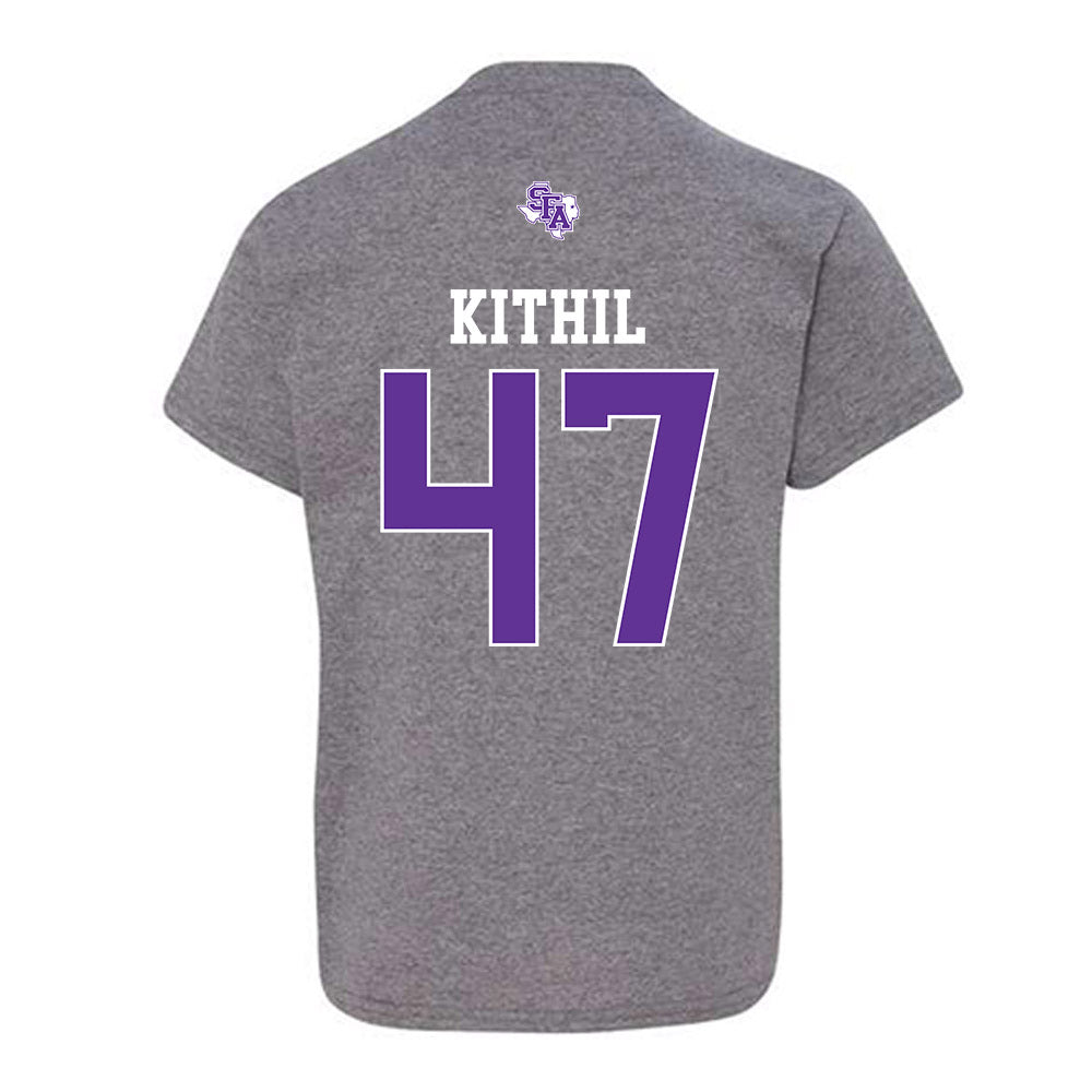 SFA - NCAA Baseball : Andrew Kithil - Youth T-Shirt-1