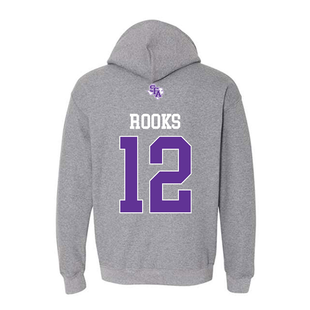 SFA - NCAA Football : Jacob Rooks - Hooded Sweatshirt-1