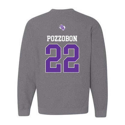 SFA - NCAA Football : Lachie Pozzobon - Crewneck Sweatshirt-1