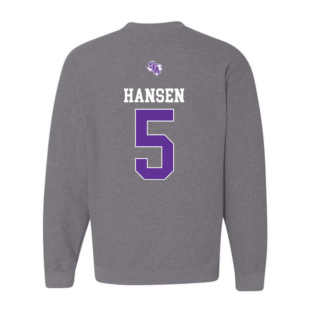 SFA - NCAA Beach Volleyball : Katie Hansen - Crewneck Sweatshirt-1