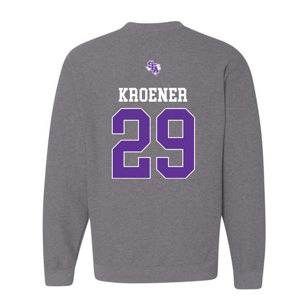 SFA - NCAA Football : Leon Kroener - Crewneck Sweatshirt-1