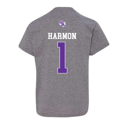 SFA - NCAA Football : Bruce Harmon - Youth T-Shirt-1