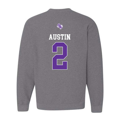 SFA - NCAA Football : Aaron Austin - Crewneck Sweatshirt-1