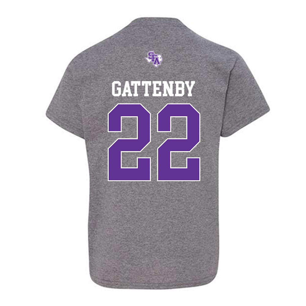 SFA - NCAA Women's Bowling : Carlen Gattenby - Youth T-Shirt-1