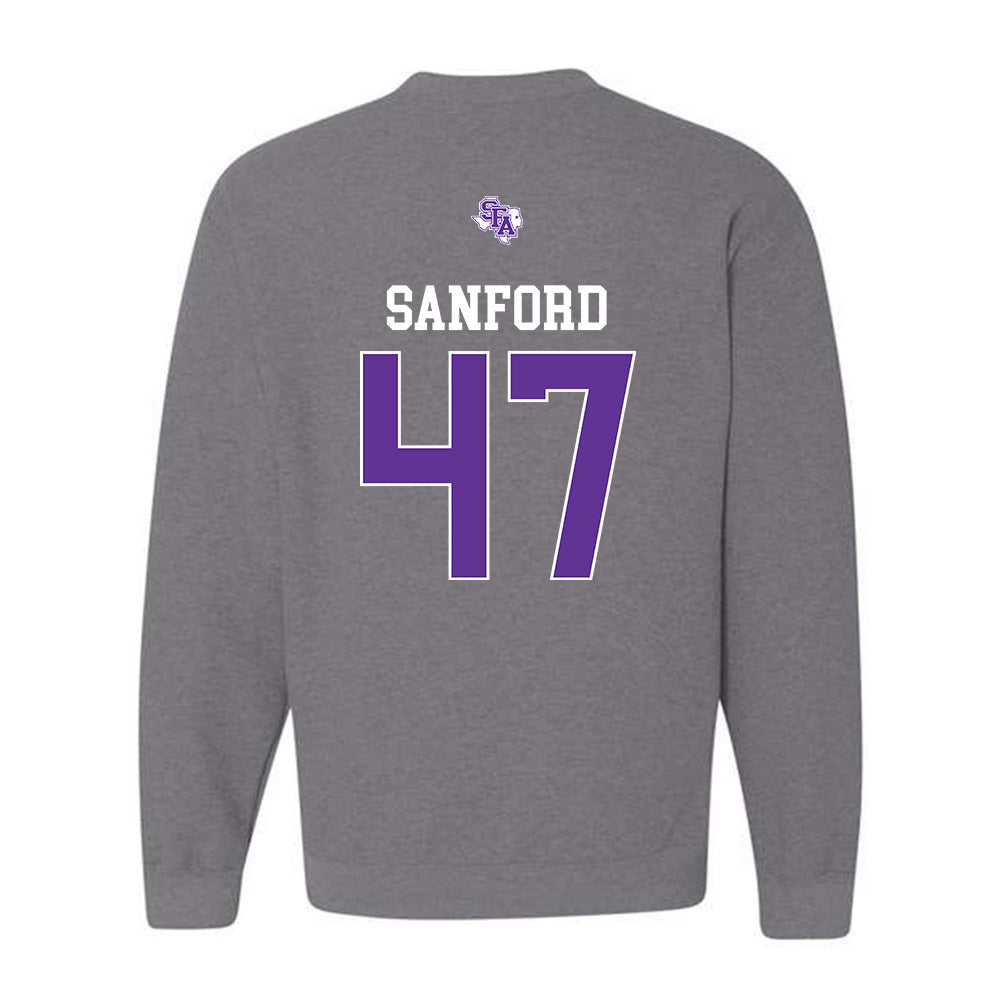 SFA - NCAA Football : Tug Sanford - Crewneck Sweatshirt-1