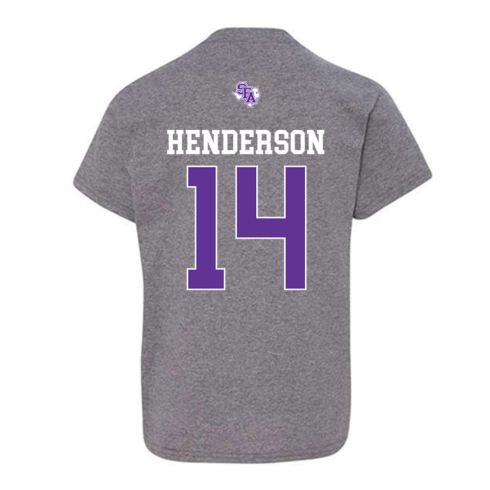 SFA - NCAA Women's Volleyball : Jordan henderson - Youth T-Shirt-1