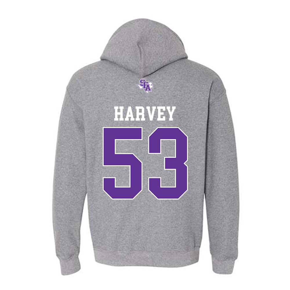 SFA - NCAA Football : Jamiah Harvey - Hooded Sweatshirt-1