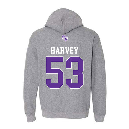 SFA - NCAA Football : Jamiah Harvey - Hooded Sweatshirt-1