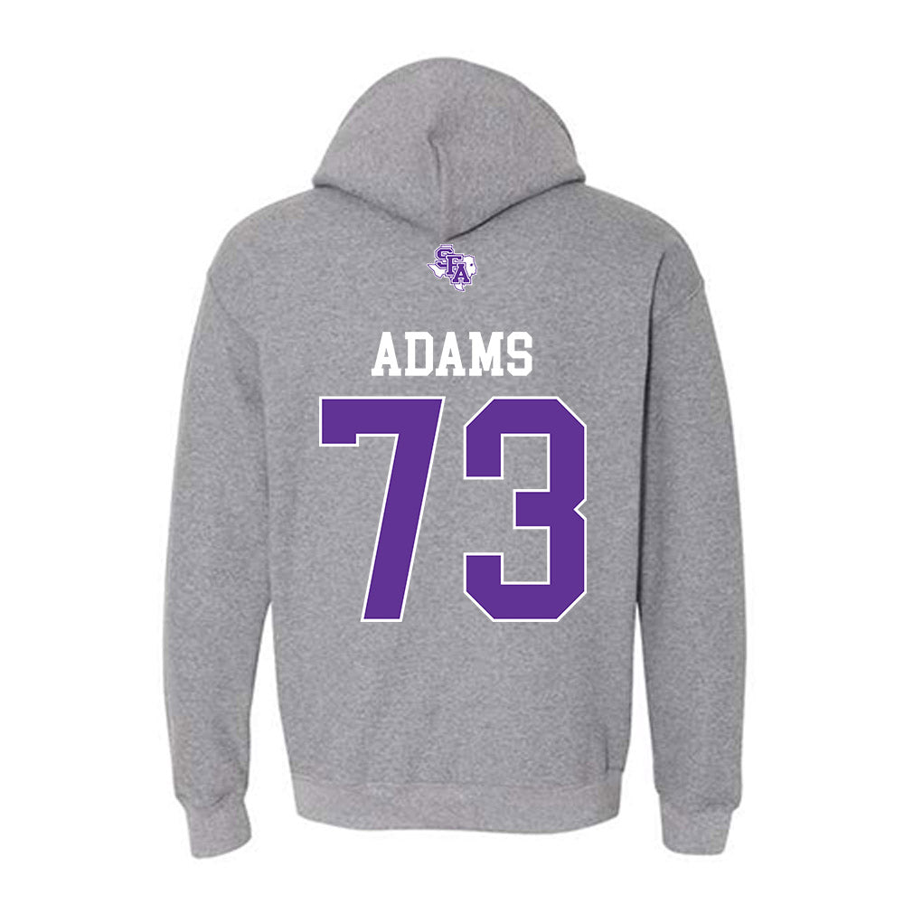 SFA - NCAA Football : Nate Adams - Hooded Sweatshirt-1